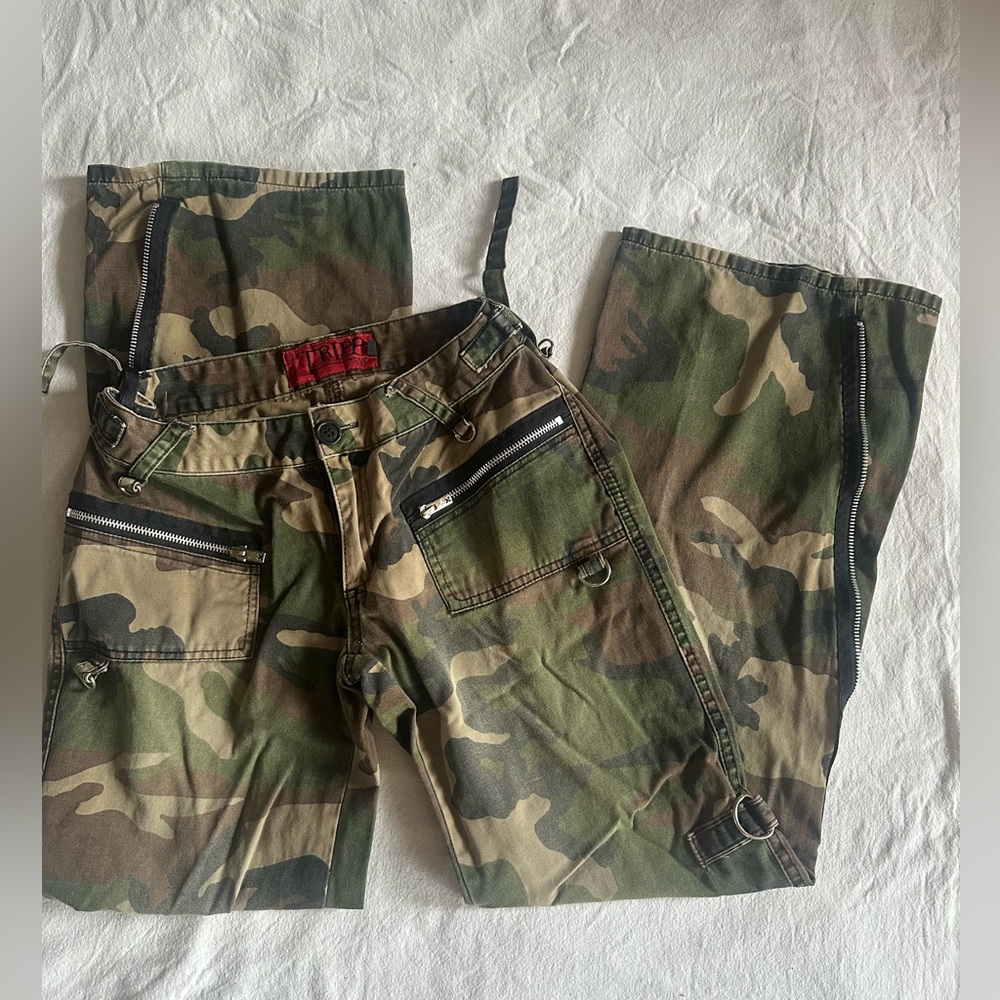 TRIPP camo punk pants